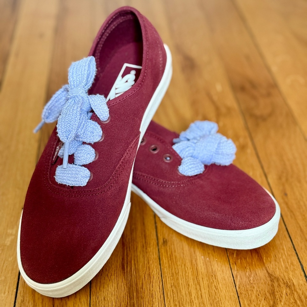 Vans Authentic Lowpro Fat Lace Halogen Blue size 6/7.5